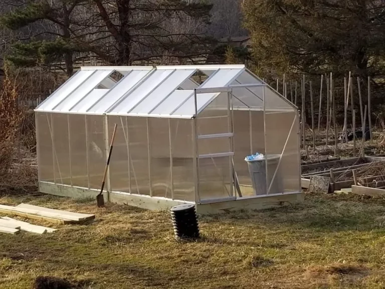 How to Anchor a Greenhouse