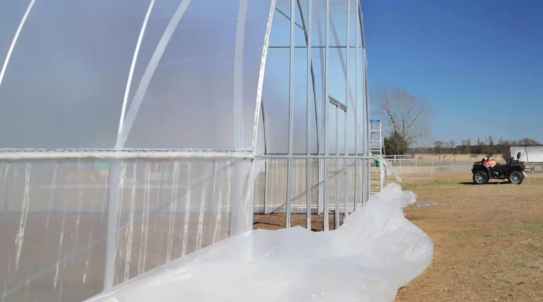 How to Attach Plastic To Greenhouse