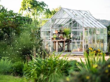 Double Pane Windows for Greenhouse