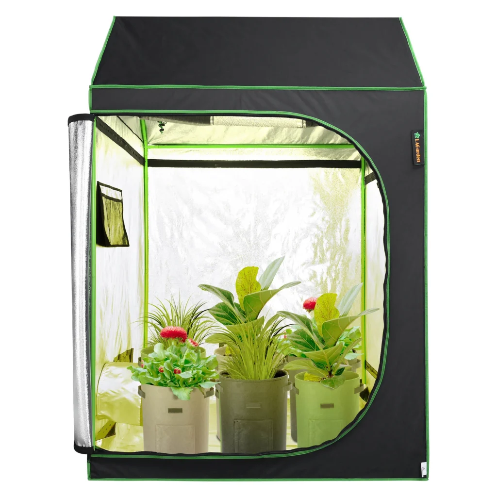 What are tent features and benefits for indoor gardening